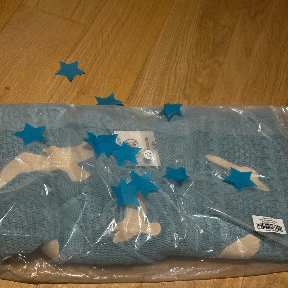 READY TO SHIP - 1989 Taylor’s Version - Taylor Swift Cardigan M/L - Picture 4 of 5